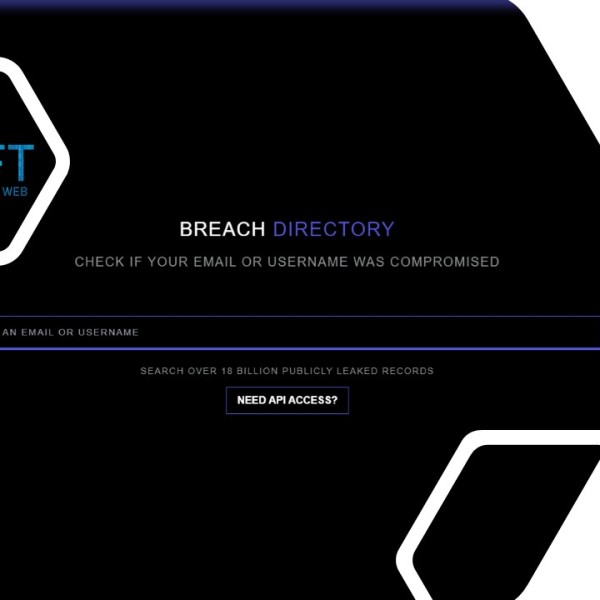 Verificación de Seguridad en Draft Design Web con BreachDirectory